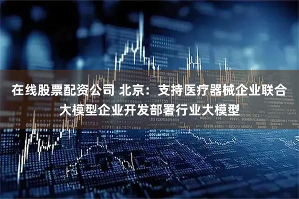 在线股票配资公司 北京：支持医疗器械企业联合大模型企业开发部署行业大模型